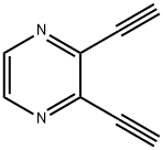 Pyrazine, 2,3-diethynyl- (9CI) Struktur