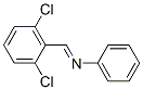 N-(2,6-dichlorobenzylidene)aniline Struktur