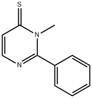 4(3H)-Pyrimidinethione,  3-methyl-2-phenyl- Struktur