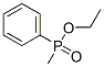 (-)-Methylphenylphosphinic acid ethyl ester Struktur