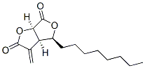 (1R,4S,5R)-6-methylidene-4-octyl-3,8-dioxabicyclo[3.3.0]octane-2,7-dione Struktur