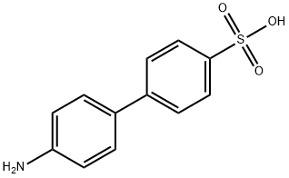 4-Biphenylsulfonic acid, 4'-amino- Struktur