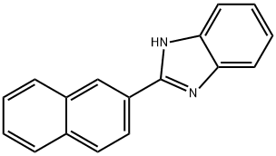 2-(2-NAPHTHYL)-1H-BENZIMIDAZOLE Struktur