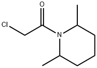 2-Chloro-1-(2,6-dimethyl-piperidin-1-yl)-ethanone Struktur