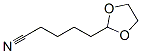 1,3-Dioxolane-2-pentanenitrile Struktur