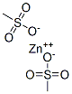 Methanesulfonic acid, zinc salt Struktur