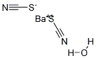 BariuM thiocyanate hydrate Struktur