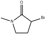 3-broMo-1-Methylpyrrolidin-2-one Struktur