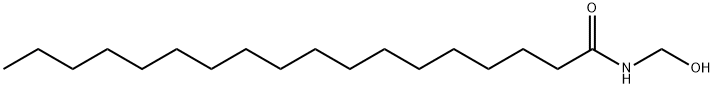 N-HYDROXYMETHYL-STEARAMIDE Struktur