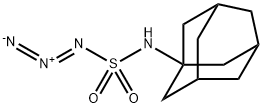 1-(azidosulfonylamino)adamantane Struktur