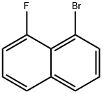 1-BROMO-8-FLUORONAPHTHALENE Struktur