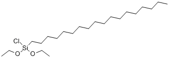 octadecyldiethoxychlorosilane,tech-95 Struktur