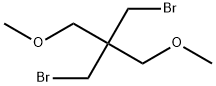 1-broMo-2-(broMoMethyl)-3-Methoxy-2-(MethoxyMethyl)propane Struktur