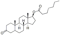 dihydrotestosterone heptanoate Struktur