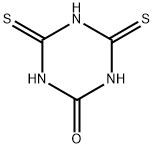 tetrahydro-4,6-dithioxo-1,3,5-triazin-2(1H)-one Struktur