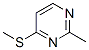 Pyrimidine, 2-methyl-4-(methylthio)- (8CI,9CI) Struktur