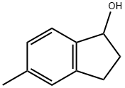 2,3-DIHYDRO-5-METHYL-1H-INDEN-1-OL Struktur