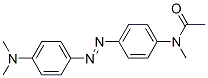 4'-[[p-(Dimethylamino)phenyl]azo]-N-methylacetanilide Struktur