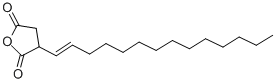 TETRADECENYLSUCCINIC ANHYDRIDE Struktur