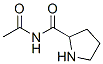 2-Pyrrolidinecarboxamide,N-acetyl-,L-(8CI) Struktur