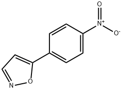 5-(4-NITROPHENYL)ISOXAZOLE Struktur