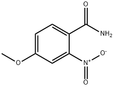 2-nitro-p-anisamide Struktur