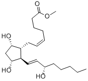 PROSTAGLANDINS F2ALPHA METHYL ESTER Struktur