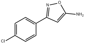 3-(4-CHLOROPHENYL)ISOXAZOL-5-AMINE price.