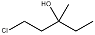 1-Chloro-3-methyl-3-pentanol Struktur