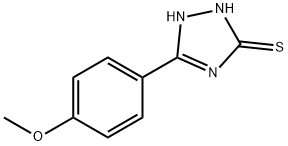 5-(4-METHOXYPHENYL)-4H-1,2,4-TRIAZOLE-3-THIOL Struktur