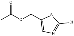 (2-CHLORO-1,3-THIAZOL-5-YL)METHYL ACETATE Struktur