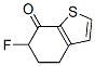 Benzo[b]thiophen-7(4H)-one,  6-fluoro-5,6-dihydro- Struktur