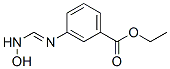 Benzoic acid, 3-[[(hydroxyamino)methylene]amino]-, ethyl ester (9CI) Struktur