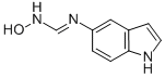 Methanimidamide, N-hydroxy-N-1H-indol-5-yl- (9CI) Struktur