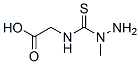 Glycine, N-[(1-methylhydrazino)thioxomethyl]- (9CI) Struktur