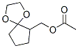 1,4-Dioxaspiro[4.4]nonane-6-methanol,acetate(9CI) Struktur