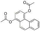 1,4-Diacetoxyphenanthrene Struktur