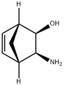 Bicyclo[2.2.1]hept-5-en-2-ol, 3-amino-, (1R,2R,3S,4S)- (9CI) Struktur