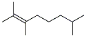 2,3,7-Trimethyl-2-octene Struktur