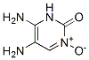 2(1H)-Pyrimidinone, 5,6-diamino-, 3-oxide (9CI) Struktur