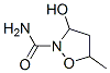 2-Isoxazolidinecarboxamide, 3-hydroxy-5-methyl- (9CI) Struktur