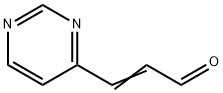 2-Propenal, 3-(4-pyrimidinyl)- (9CI) Struktur