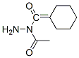 Acetic  acid,  cyclohexylideneformylhydrazide  (9CI) Struktur