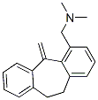 10,11-Dihydro-N,N-dimethyl-5-methylene-5H-dibenzo[a,d]cycloheptene-4-methanamine Struktur