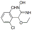 2-(2,6-Dichlorophenyl)-2-ethoxy-N1-hydroxyacetamidine Struktur