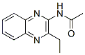 Acetamide, N-(3-ethyl-2-quinoxalinyl)- (9CI) Struktur