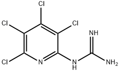 Guanidine, (3,4,5,6-tetrachloro-2-pyridinyl)- Struktur