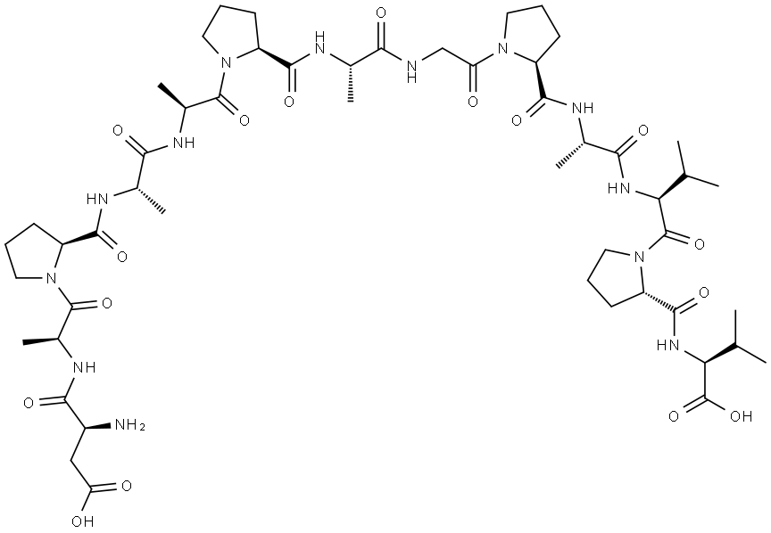 BETA-SHEET BREAKER PEPTIDE Struktur