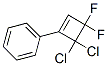 (4,4-dichloro-3,3-difluoro-1-cyclobutenyl)benzene Struktur