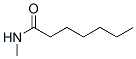 N-Methylheptanamide Struktur